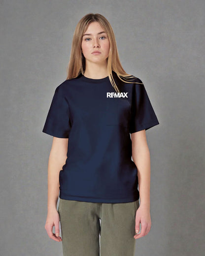Brand Refresh Canadian-Made Unisex 16oz Short-Sleeve Crewneck Pocket T-Shirt - Embroidered