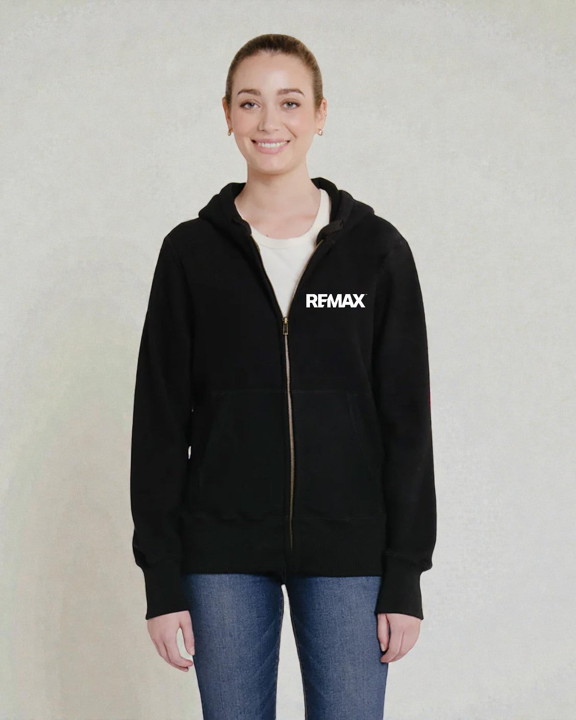 Brand Refresh Canadian-Made Unisex 20oz Full-Zip Kangaroo Hoodie - Embroidered