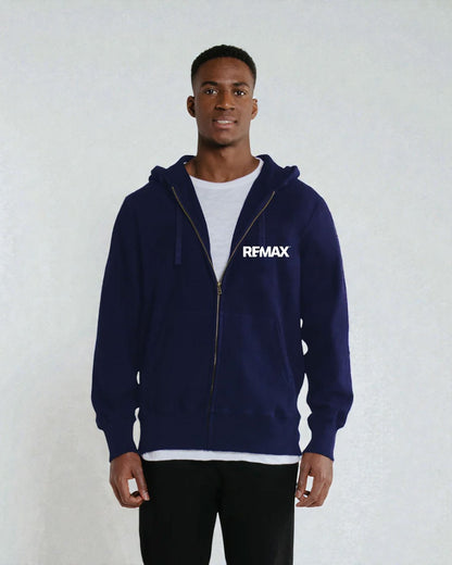 Brand Refresh Canadian-Made Unisex 20oz Full-Zip Kangaroo Hoodie - Embroidered