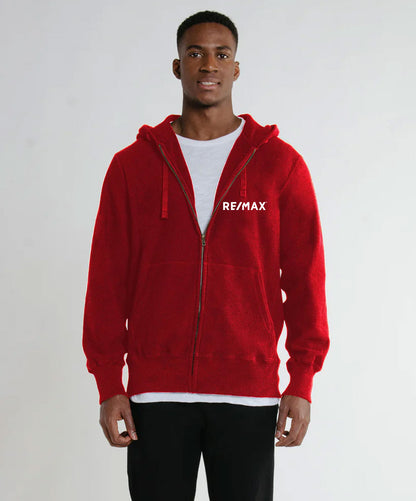 Canadian-Made Unisex 20oz Full-Zip Kangaroo Hoodie - Embroidered