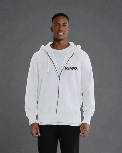 Brand Refresh Canadian-Made Unisex 20oz Full-Zip Kangaroo Hoodie - Embroidered