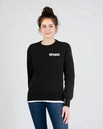 Brand Refresh Canadian-Made Unisex 16oz Slim Fit Crewneck Sweatshirt - Embroidered