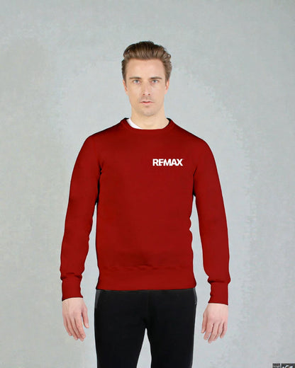 Brand Refresh Canadian-Made Unisex 16oz Slim Fit Crewneck Sweatshirt - Embroidered