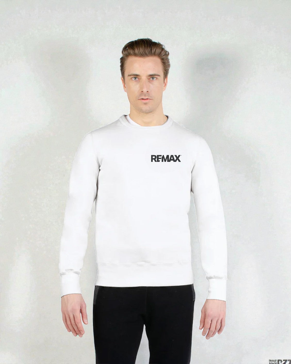 Brand Refresh Canadian-Made Unisex 16oz Slim Fit Crewneck Sweatshirt - Embroidered