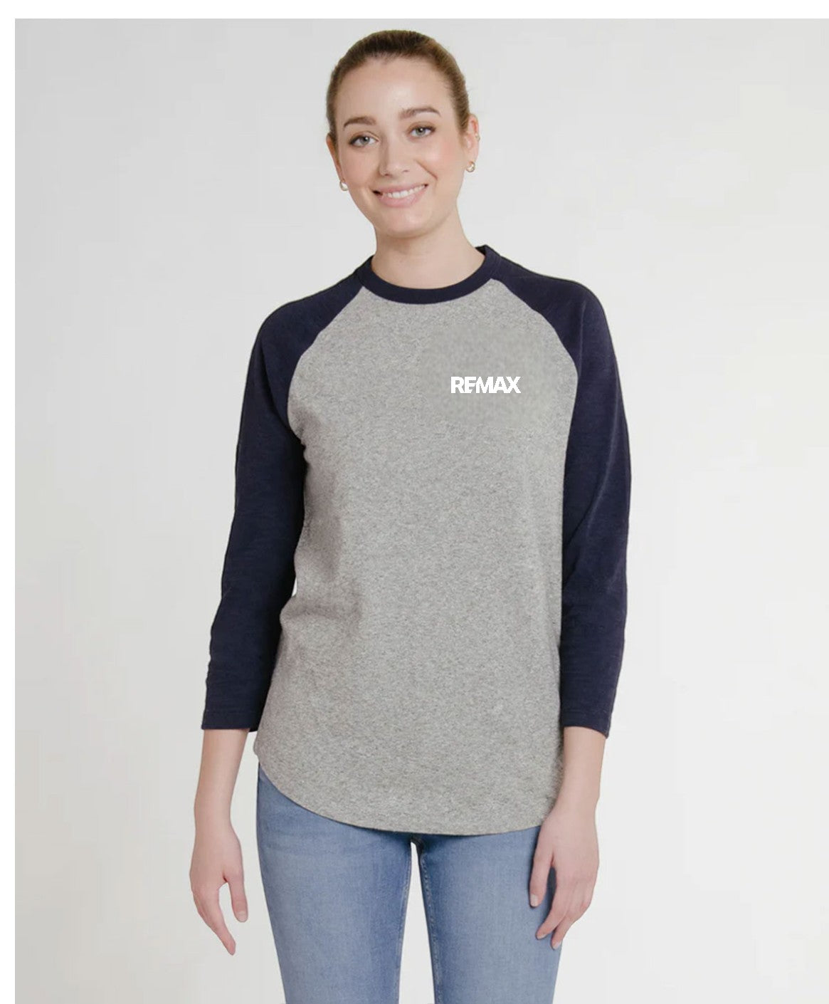 Brand Refresh Canadian-Made Unisex 9oz. Sleeve Baseball T-Shirt - Embroidered