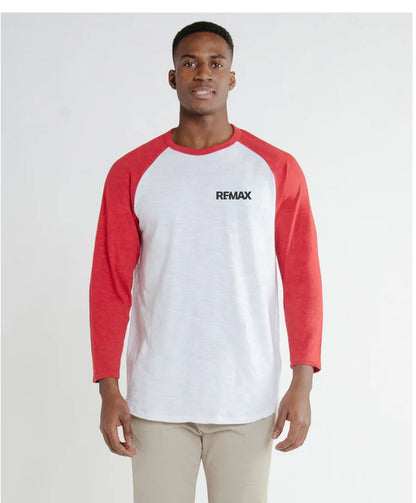 Brand Refresh Canadian-Made Unisex 9oz. Sleeve Baseball T-Shirt - Embroidered