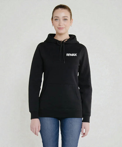 Brand Refresh Canadian-Made Women's 16oz Pullover Kangaroo Hoodie - Embroidered