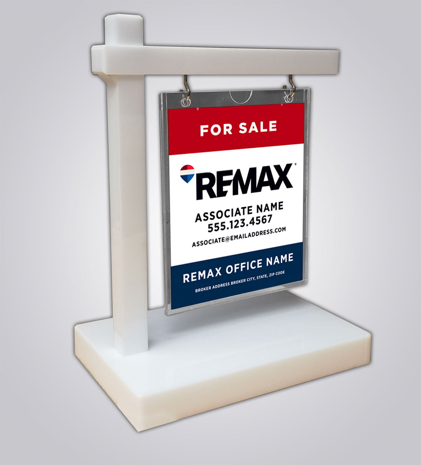 Mini Real Estate Sign - Brand Refresh - Full Color Logo