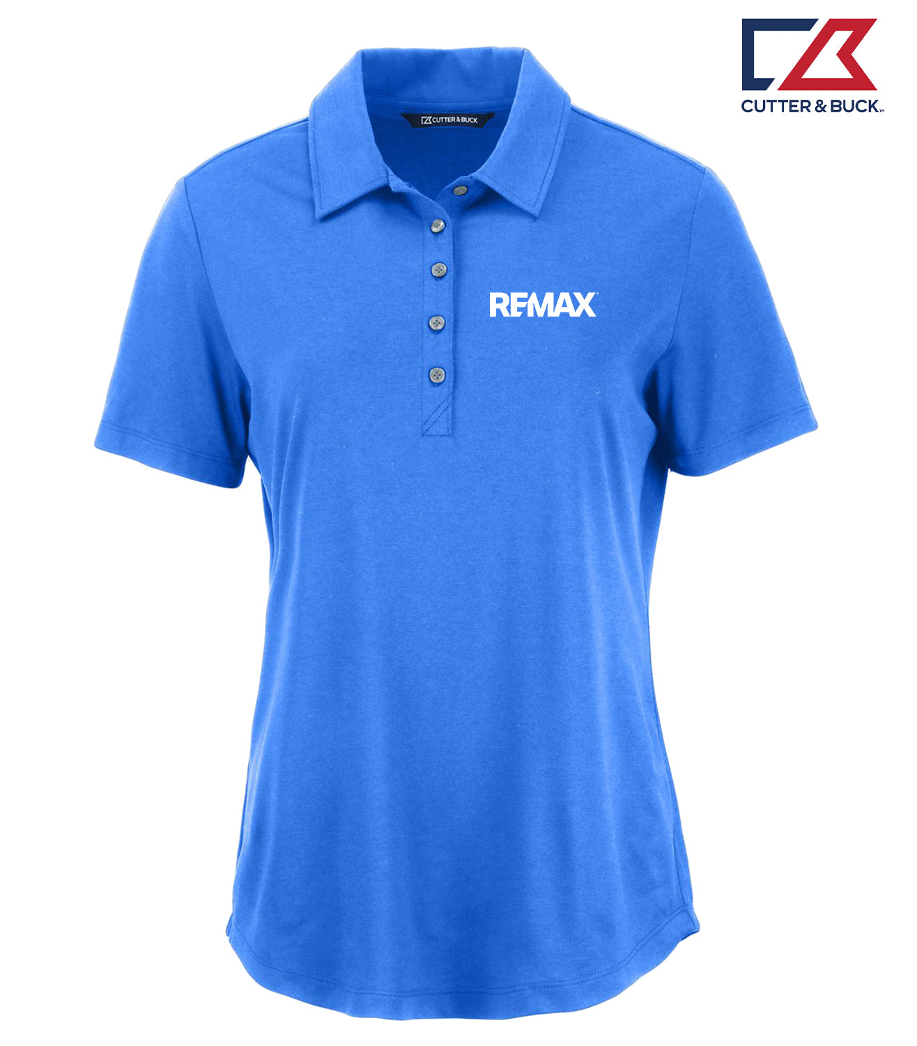 Brand Refresh Cutter & Buck Coastline Epic Comfort Eco Recycled Womens Sportshirt - Embroidered