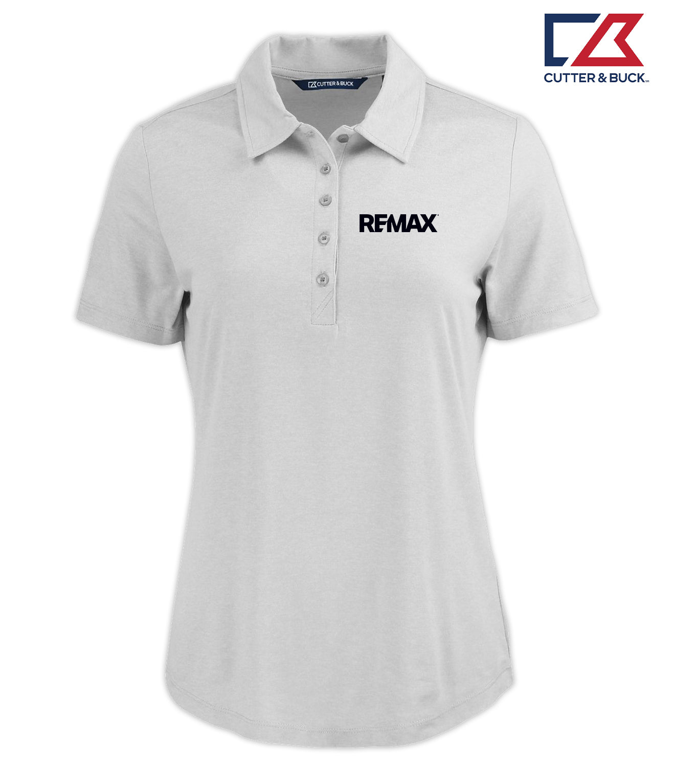 Brand Refresh Cutter & Buck Coastline Epic Comfort Eco Recycled Womens Sportshirt - Embroidered