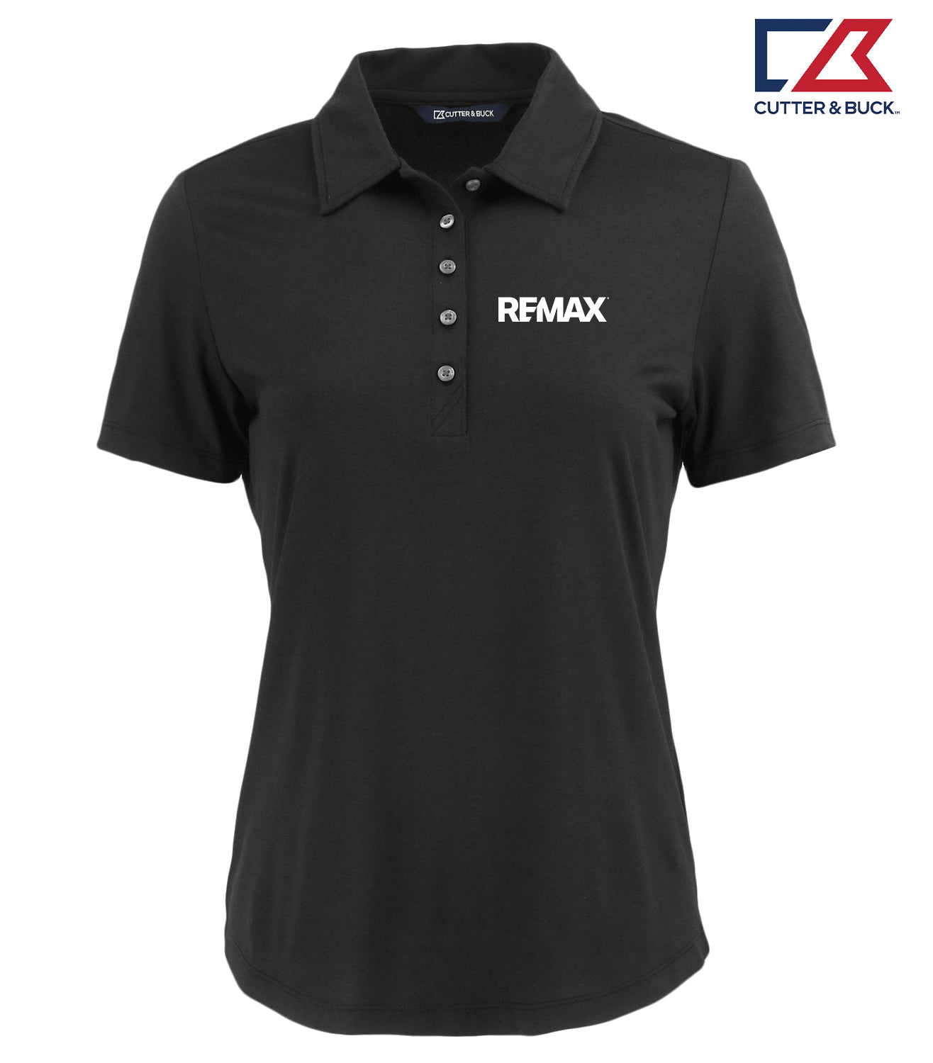 Brand Refresh Cutter & Buck Coastline Epic Comfort Eco Recycled Womens Sportshirt - Embroidered