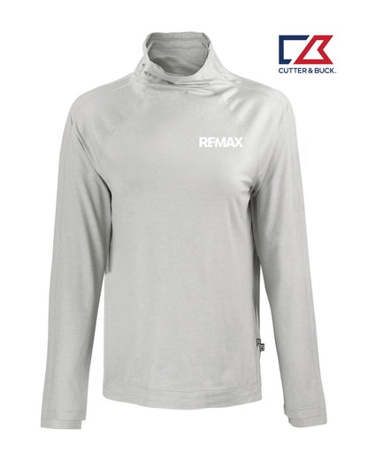 Brand Refresh Cutter & Buck Coastline Epic Comfort Eco Recycled Womens Funnel Neck Pullover - Embroidered