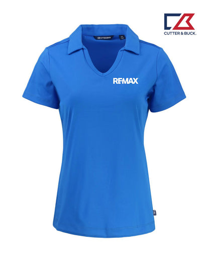 Brand Refresh Cutter & Buck Daybreak Eco Recycled Womens V-neck Sportshirt - Embroidered