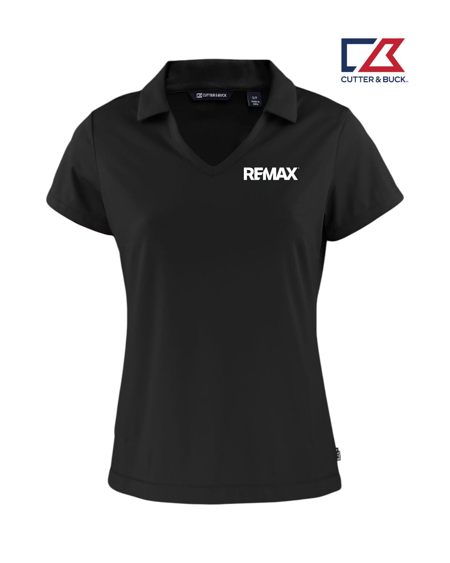 Brand Refresh Cutter & Buck Daybreak Eco Recycled Womens V-neck Sportshirt - Embroidered