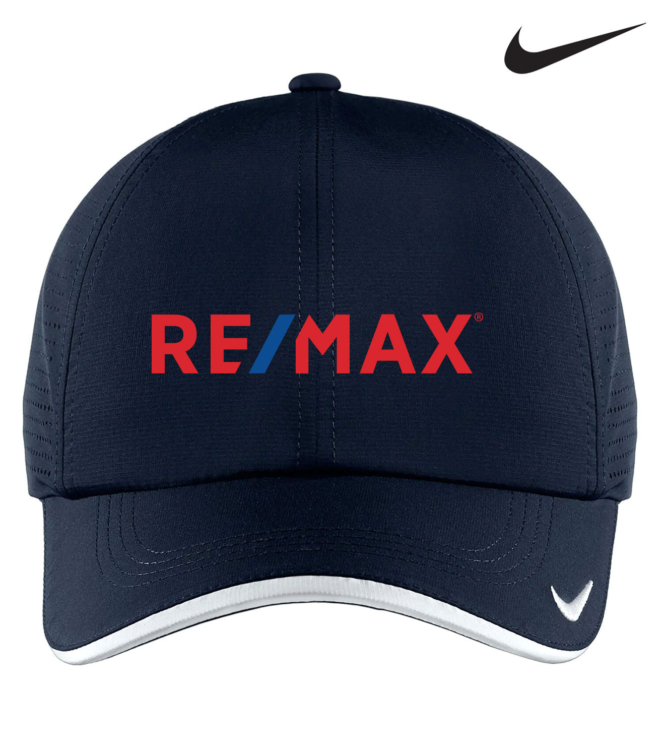 NIKE Dri-FIT PERFORATED PERFORMANCE CAP - Navy