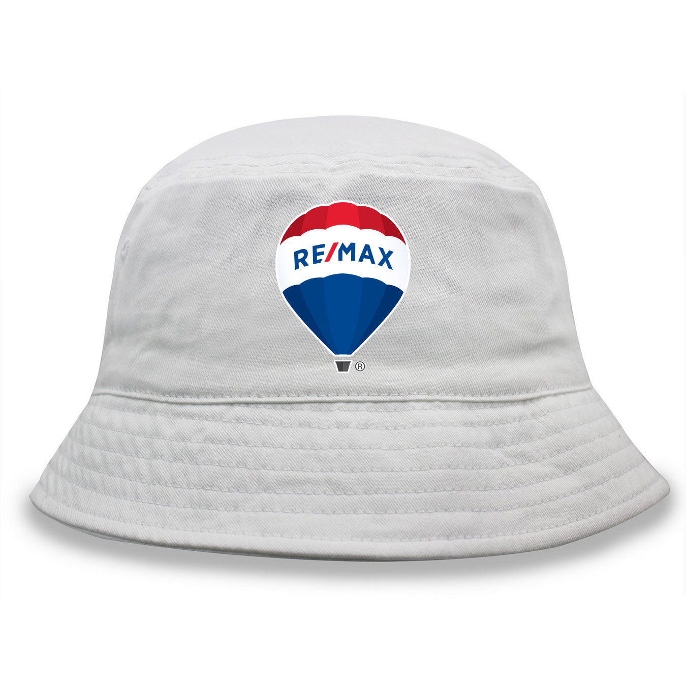 Cotton Twill Bucket Hat - White