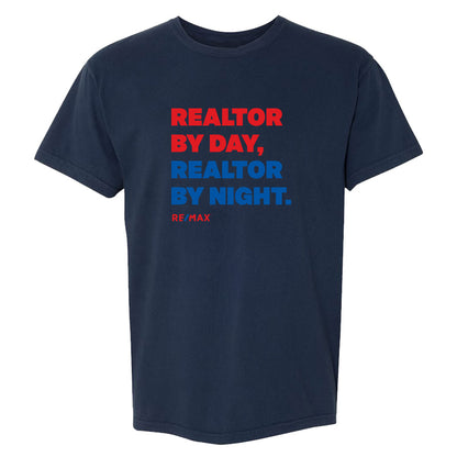 Premium Heavycotton Slogan T-Shirt - Realtor Day & Night