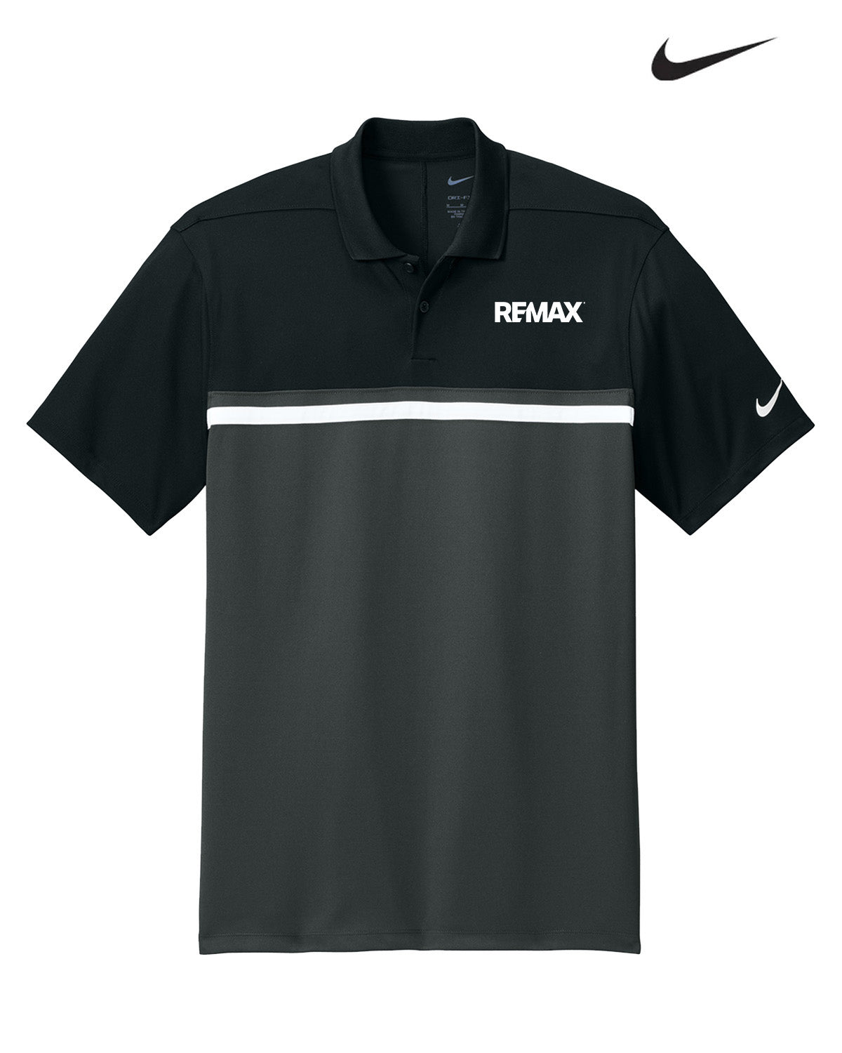 Brand Refresh Nike Dri-FIT Victory Colorblock Polo - Embroidered