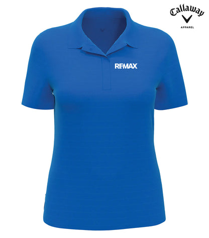 Brand Refresh CALLAWAY ECO HORIZONTAL TEXTURED LADIES’ SPORTSHIRT - Embroidered