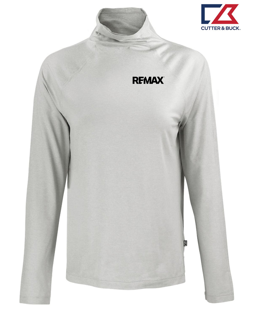 Brand Refresh Cutter & Buck Coastline Epic Comfort Eco Recycled Womens Funnel Neck - Embroidered