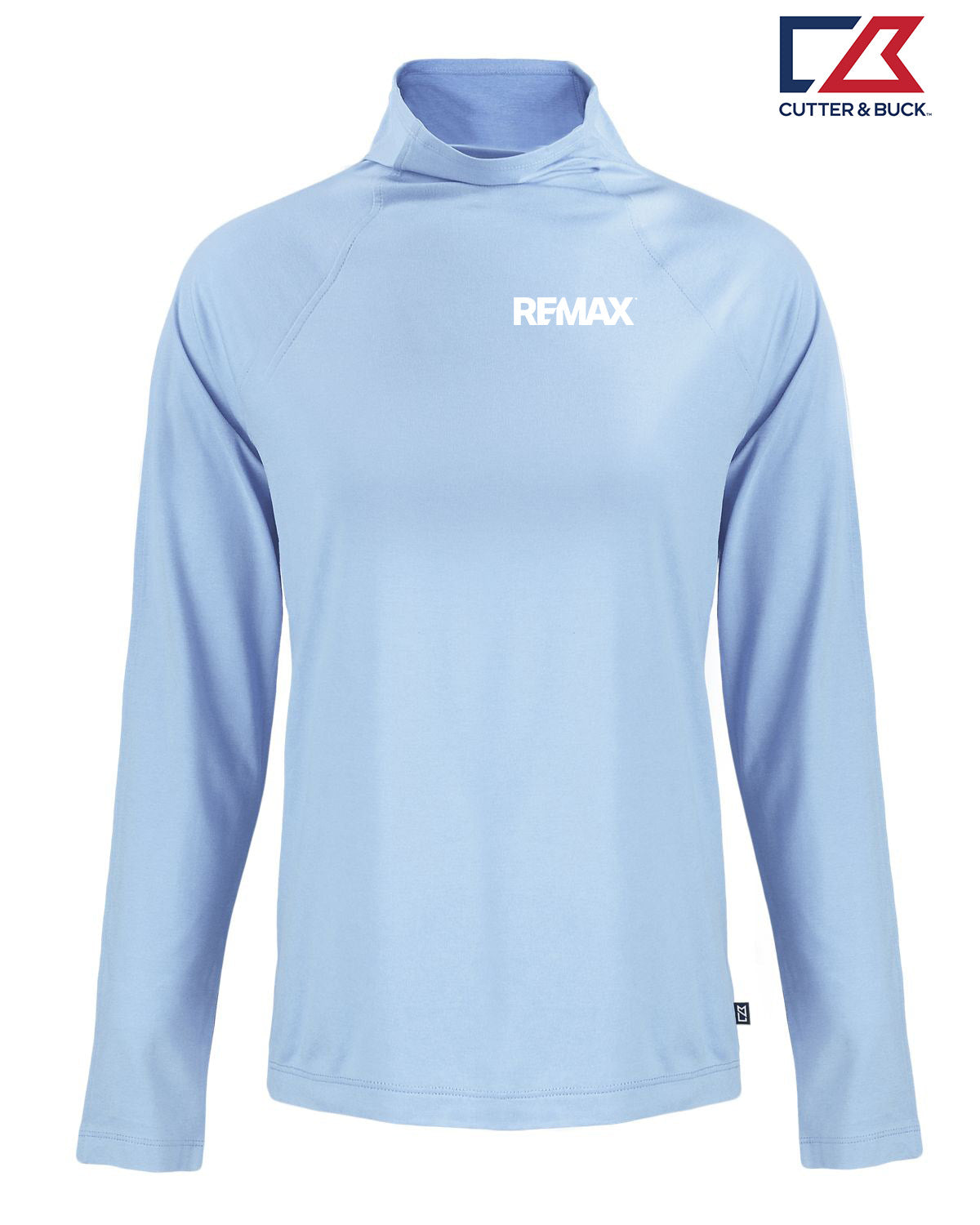 Brand Refresh Cutter & Buck Coastline Epic Comfort Eco Recycled Womens Funnel Neck - Embroidered