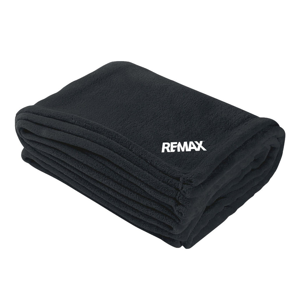 Brand Refresh Ultra Plush Microfleece Throw Blanket - Embroidered
