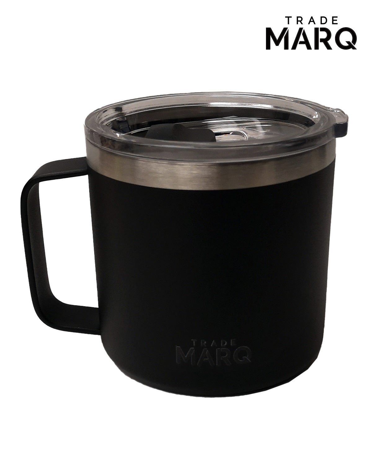 14oz Double Wall Vacuum Powder Coated Mug - TRADE MARQ - REMAX Brand Refresh - Laser engraved