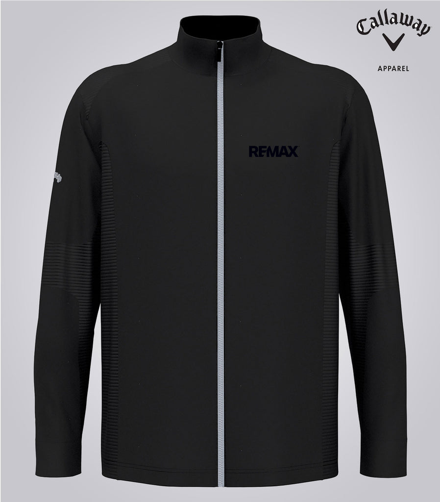 CALLAWAY Men's Full Zip Ottoman Jacket - Brand Refresh - One Color Logon (T/T) - Embroidered