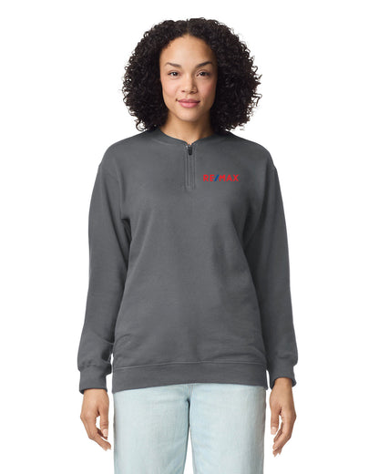 Unisex Softstyle Midweight Fleece Quarter-Zip Sweatshirt - Embroidered