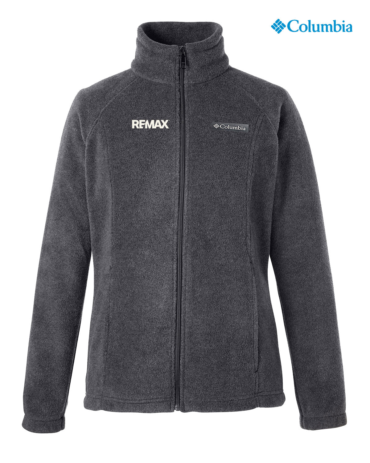 Columbia Ladies' Benton Springs Full-Zip - One Color Logo - Embroidered