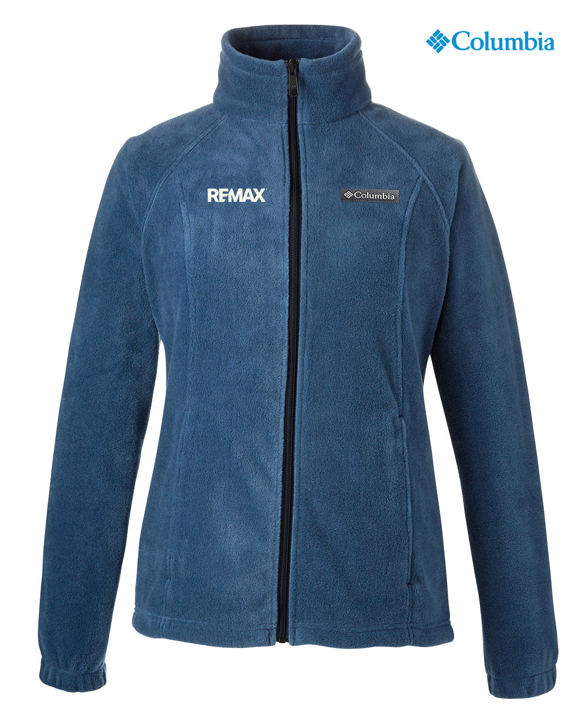Columbia Ladies' Benton Springs Full-Zip - One Color Logo - Embroidered