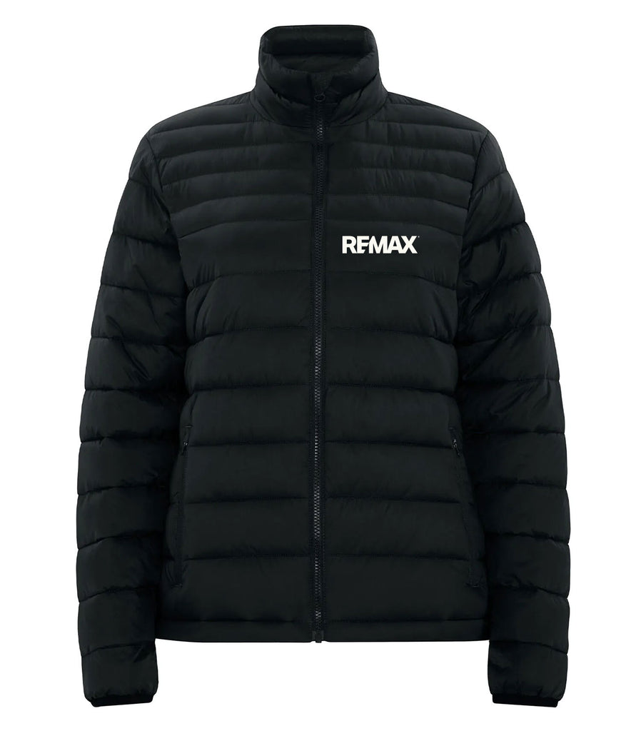 Ladies' Puffy Jacket - Brand Refresh - One Color Logo - Embroidered