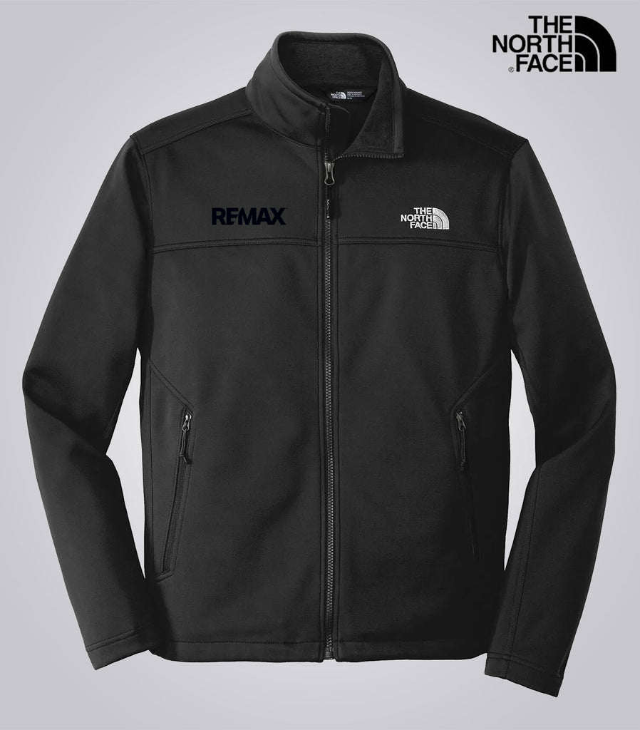 The North Face Men's Ridgewall Soft Shell Jacket - Brand Refresh - One Color Logo (T/T) - Embroidered