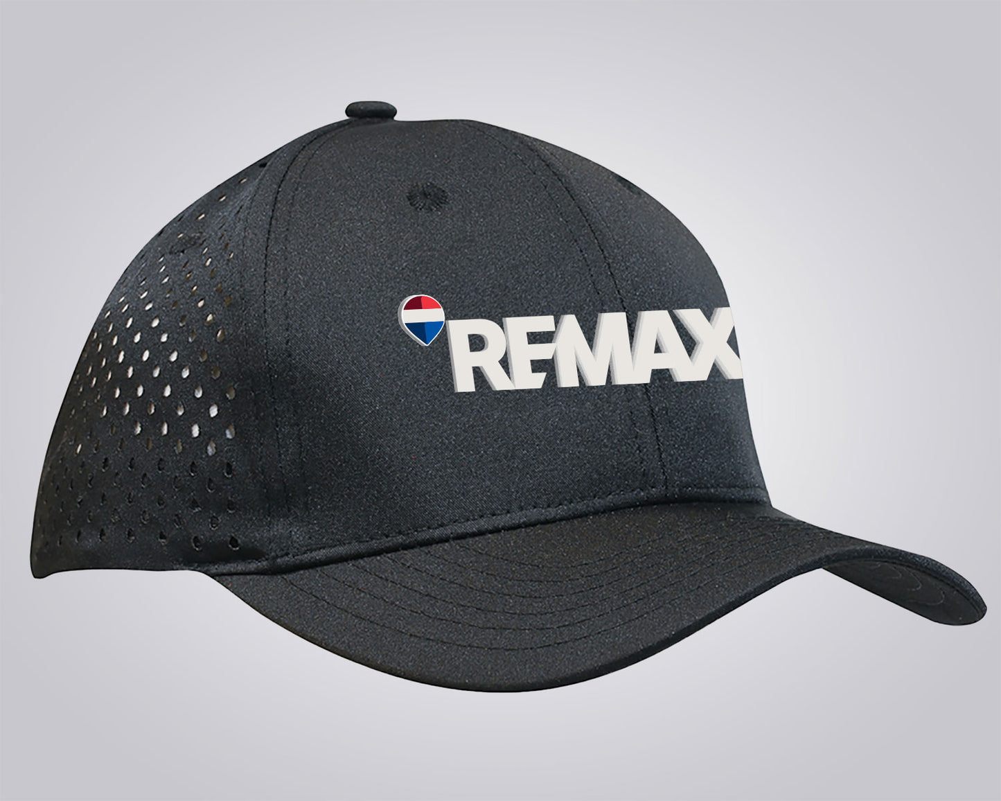 Premium Pioneer Sports Twill Cap with Tear Drop Perforations - Brand Refresh - Full Color 3D Silicone Patch