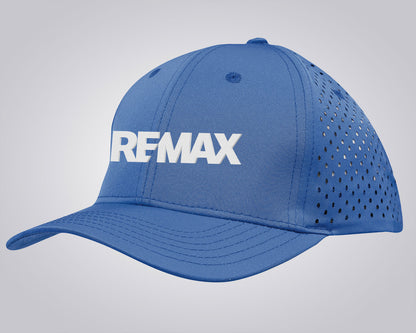 Premium Pioneer Sports Twill Cap with Tear Drop Perforations - REMAX Brand Refresh - 3D Silicone Patch