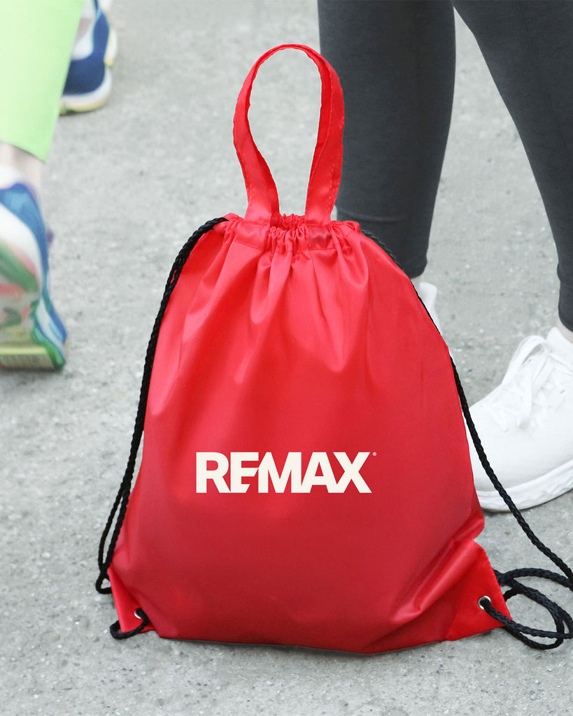 Sprinter Drawstring Backpack - REMAX Brand Refresh - One Color Logo