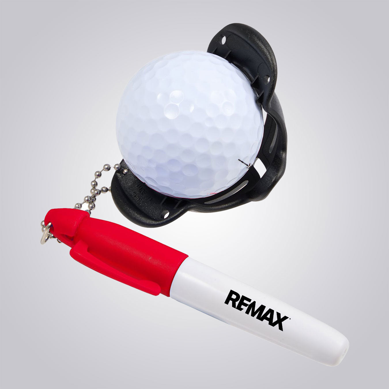 Golf Ball Stencil with Marker - Brand Refresh - One Color Logo