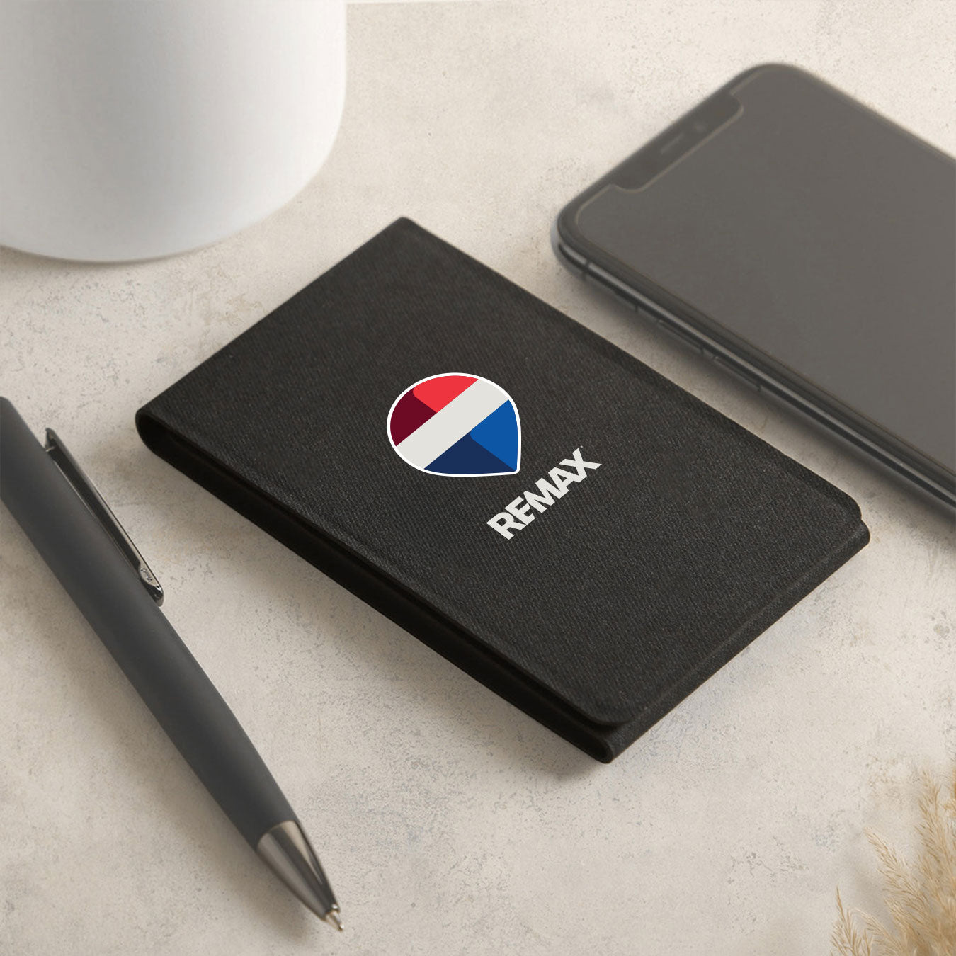 Journey Folding Phone Stand - Brand Refresh - Stacked Color Logo