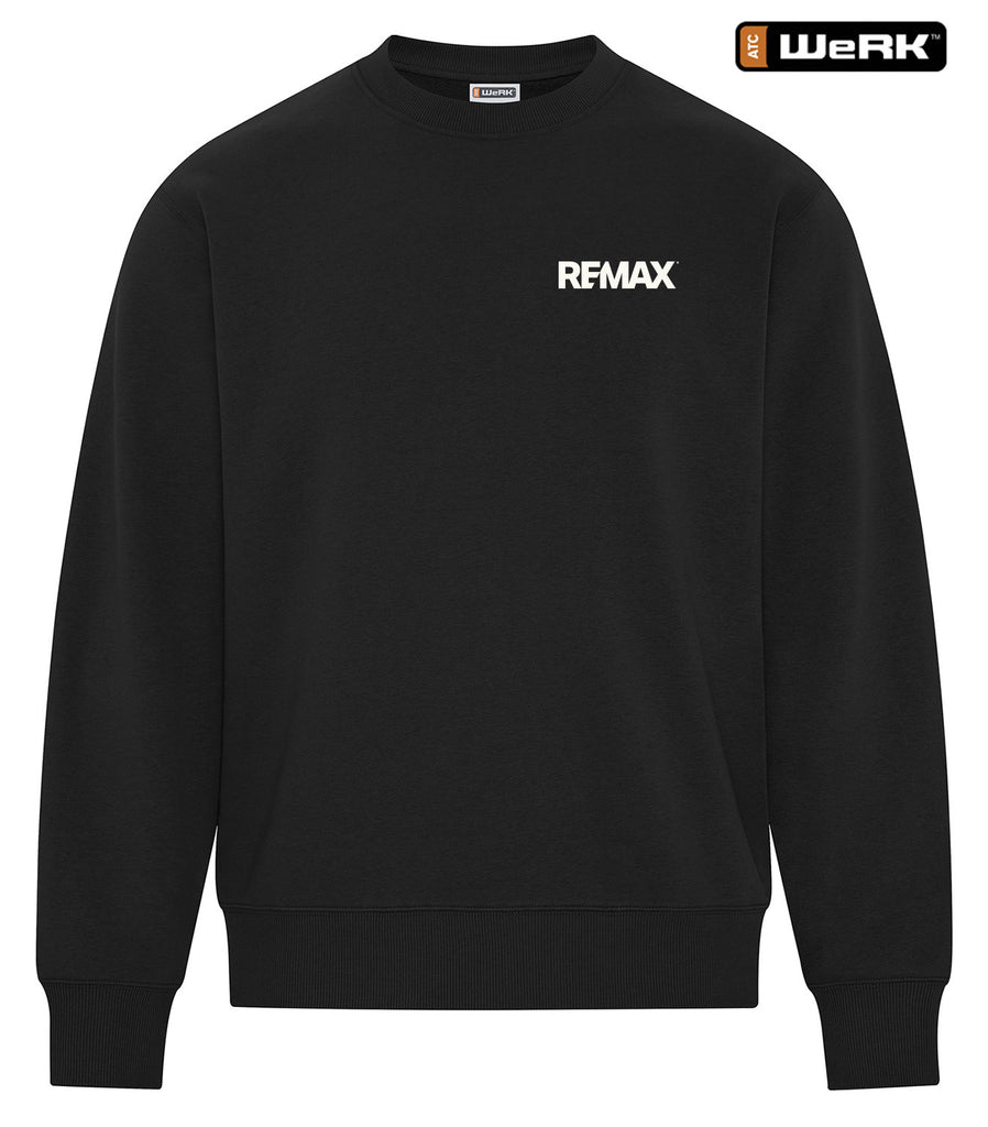 WeRK™ HEAVYWEIGHT FLEECE CREWNECK SWEATSHIRT - Brand Refresh - One Color Logo - Embroidered