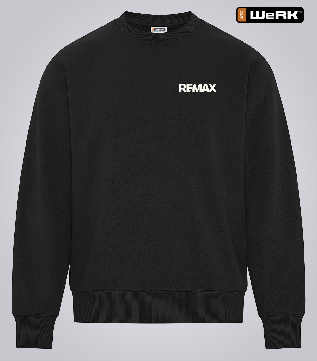 WeRK™ HEAVYWEIGHT FLEECE CREWNECK SWEATSHIRT - Brand Refresh - One Color Logo - Embroidered
