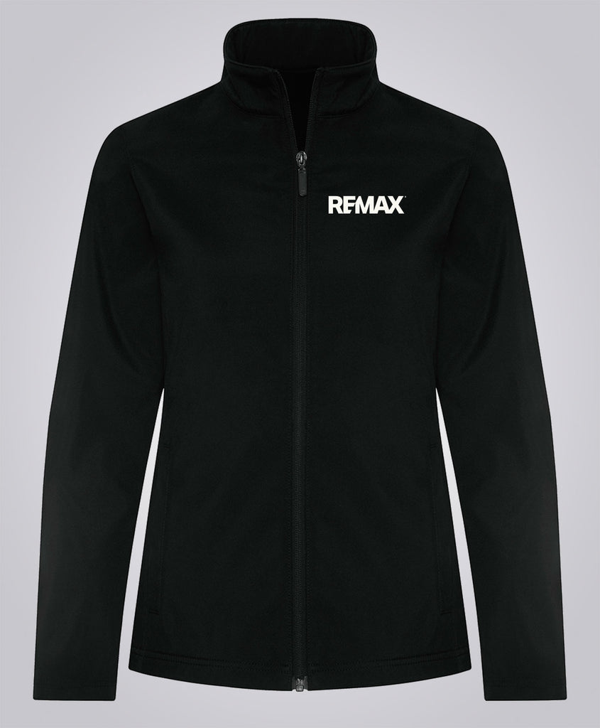 Ladies' WATER REPELLENT SOFT SHELL JACKET - Brand Refresh - One Color Logo - Embroidered