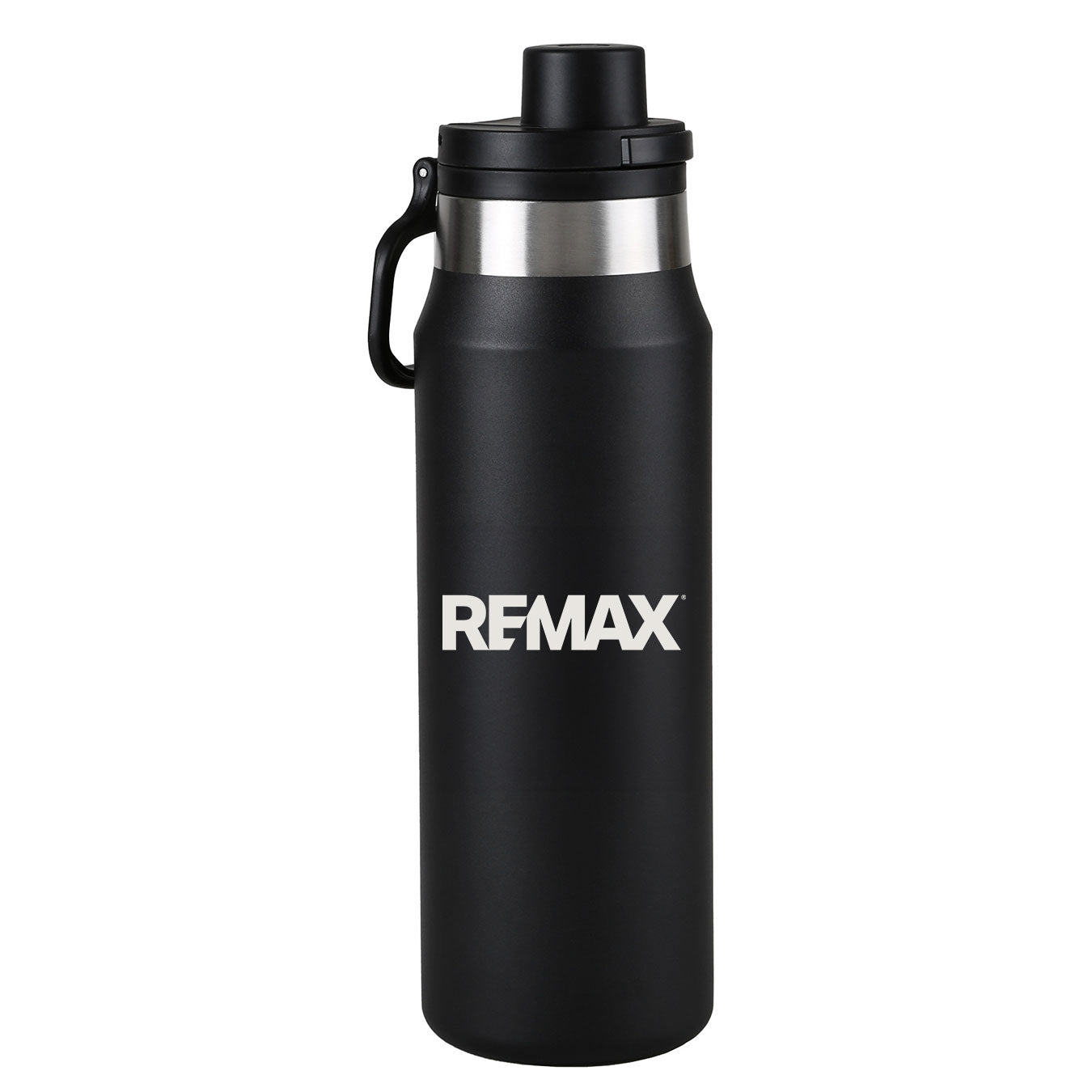 Banner Recycled Stainless Steel Bottle - One Color Logo