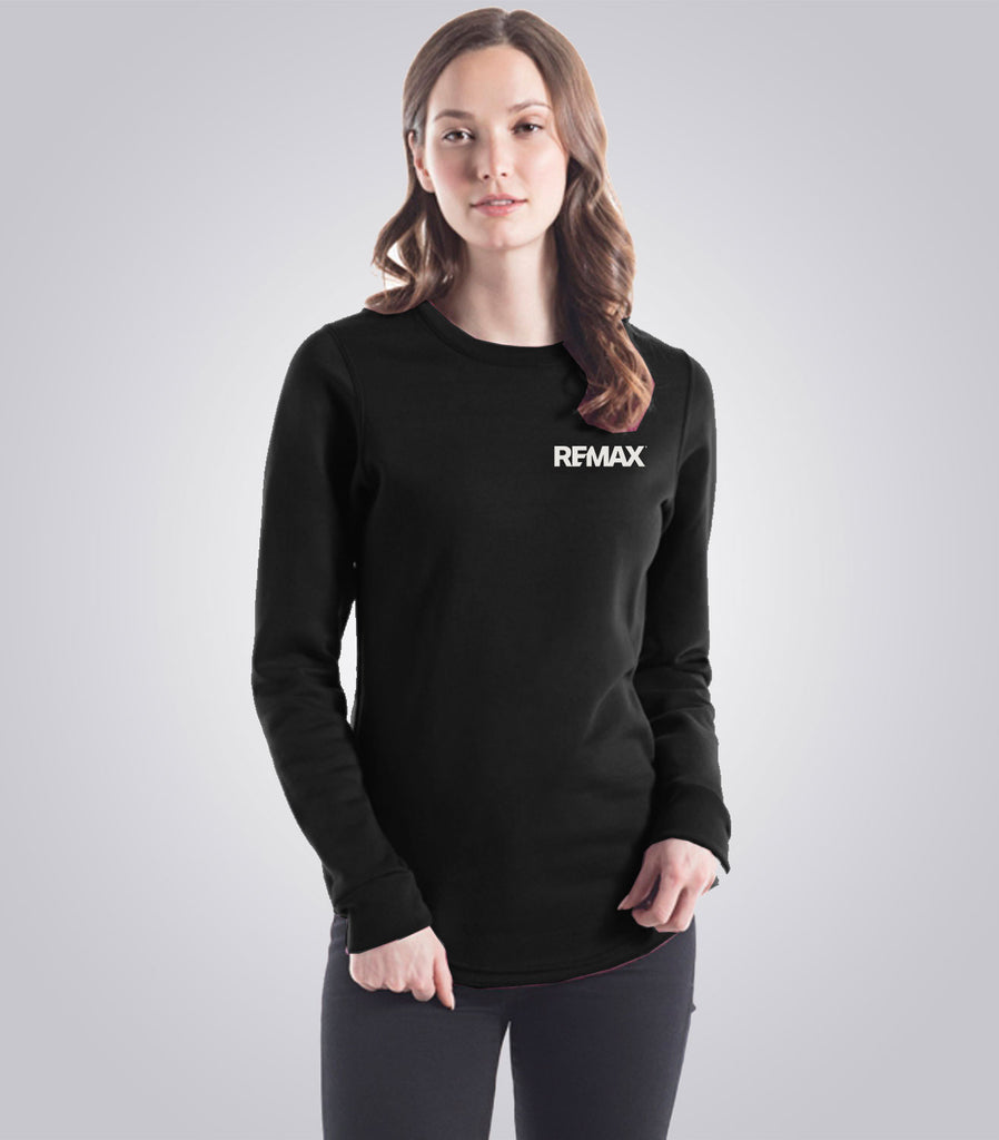 Unisex Scoop Bottom Sweatshirt - Brand Refresh - One Color Logo - PRINT
