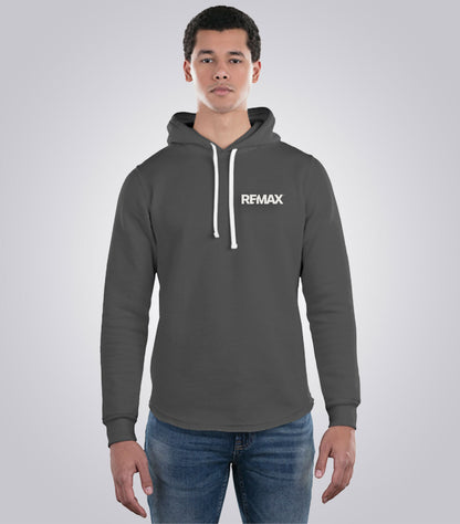 Unisex  Scoop Bottom Hoodie - Brand Refresh - One Color Logo - PRINT