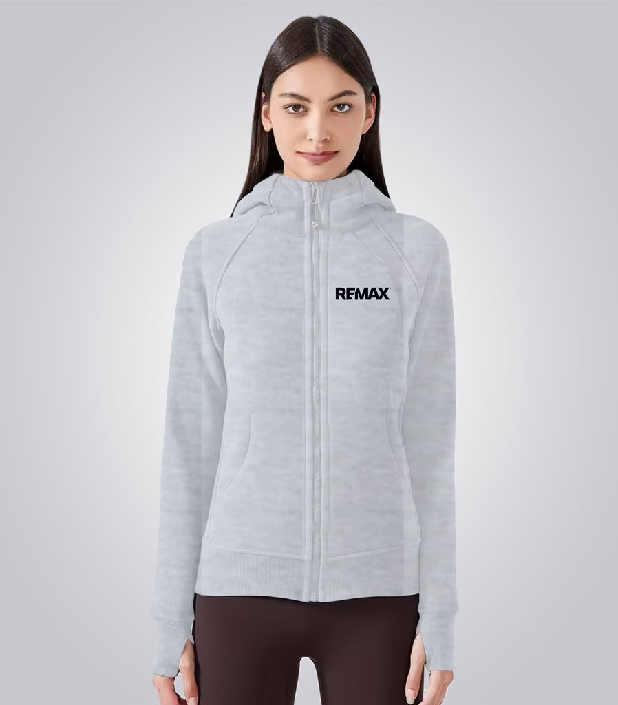 Yoga Training Fitness Jacket - Brand Refresh - One Color Logo - Embroidered