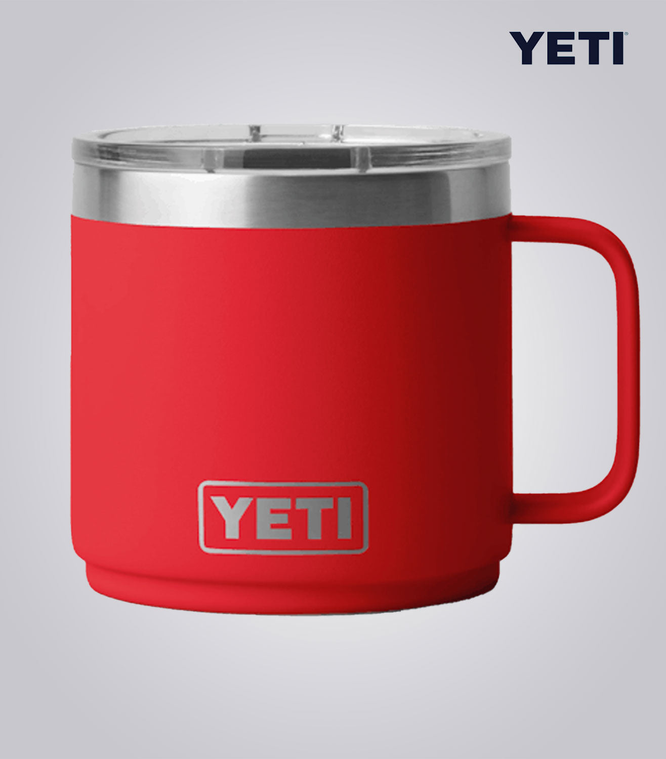 Yeti Rambler 14oz Stackable Mug - Brand Refresh - One Color Logo [Minimum Order: 15 Pcs]