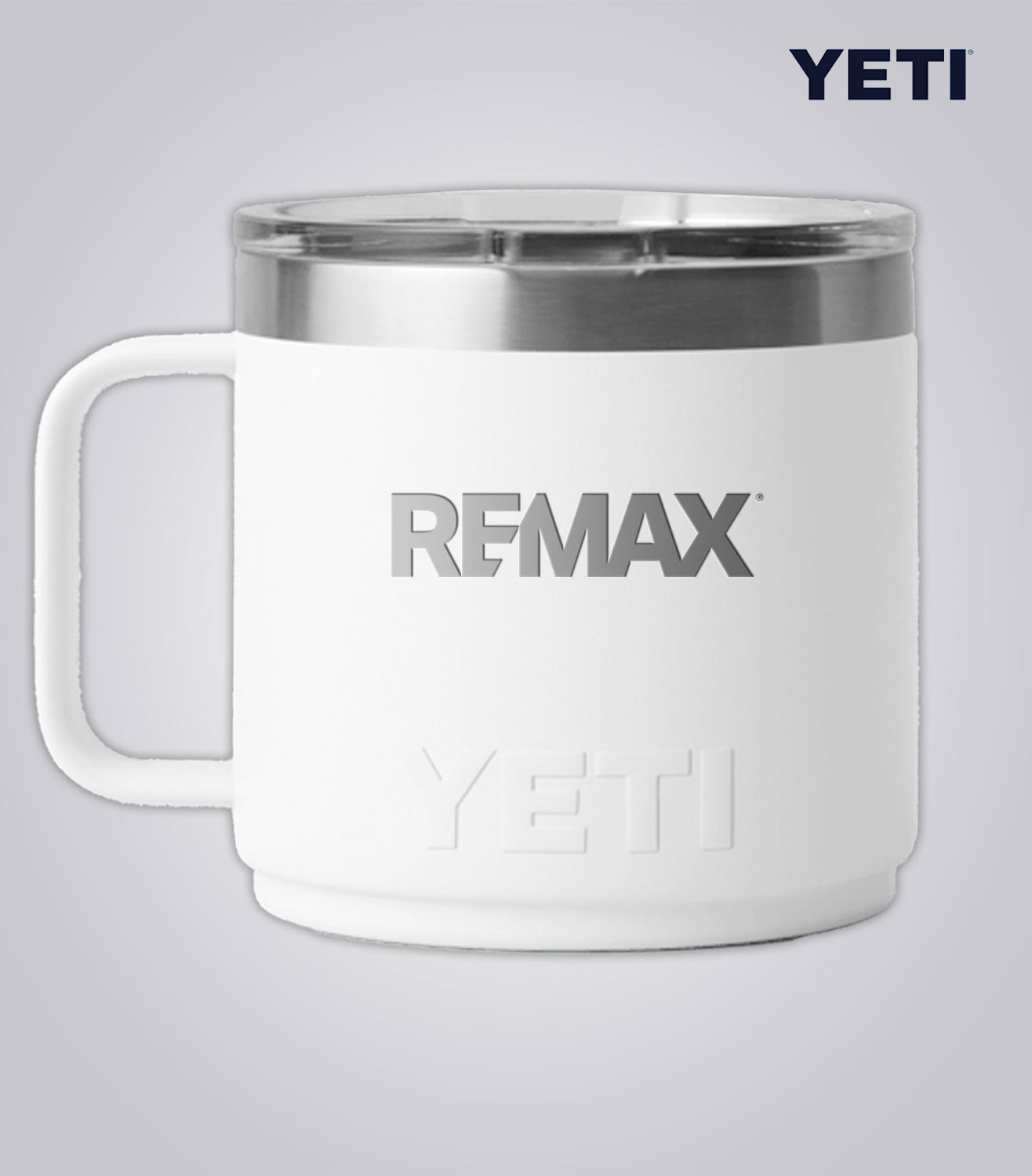 Yeti Rambler 14oz Stackable Mug - Brand Refresh - One Color Logo [Minimum Order: 15 Pcs]