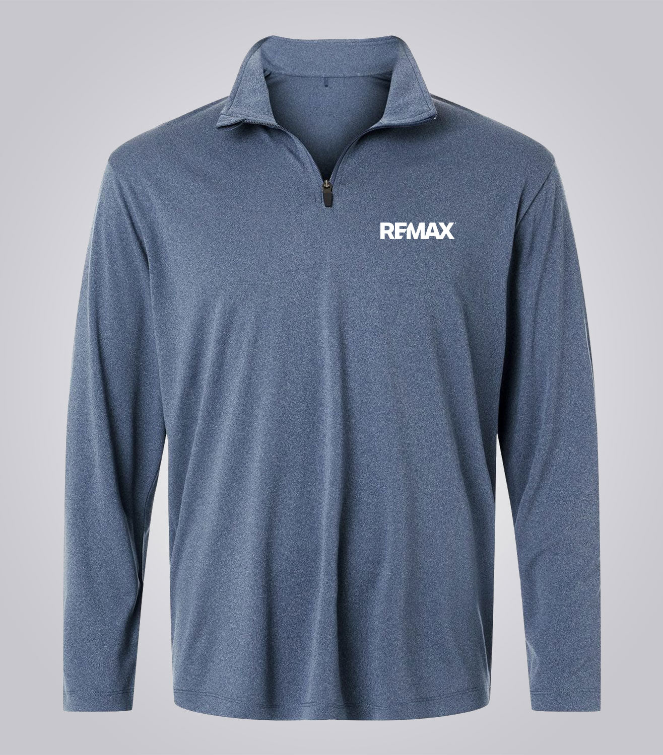 Men's Pro-Lock Performance Quarter-Zip Pullover - Brand Refresh - One Color Logo - Embroidered