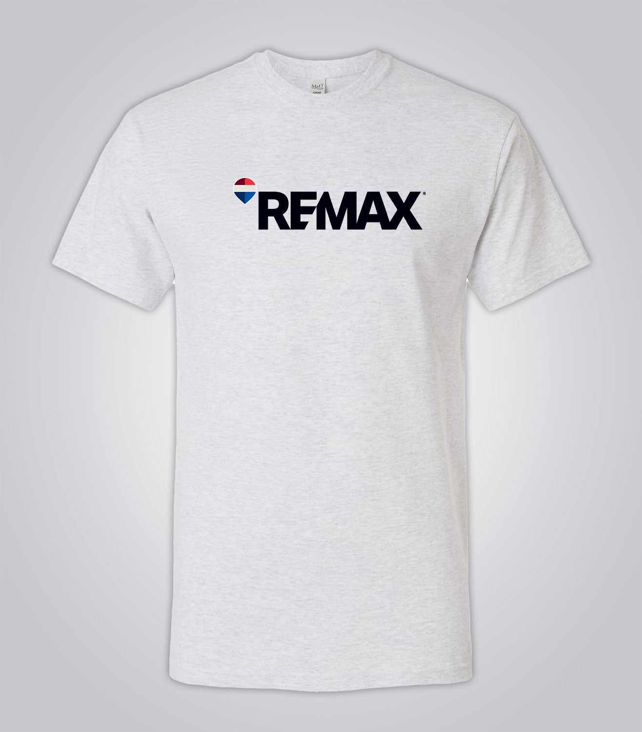 Men's Gold Soft Touch T-Shirt  - Brand Refresh - Full Color Logo - Print