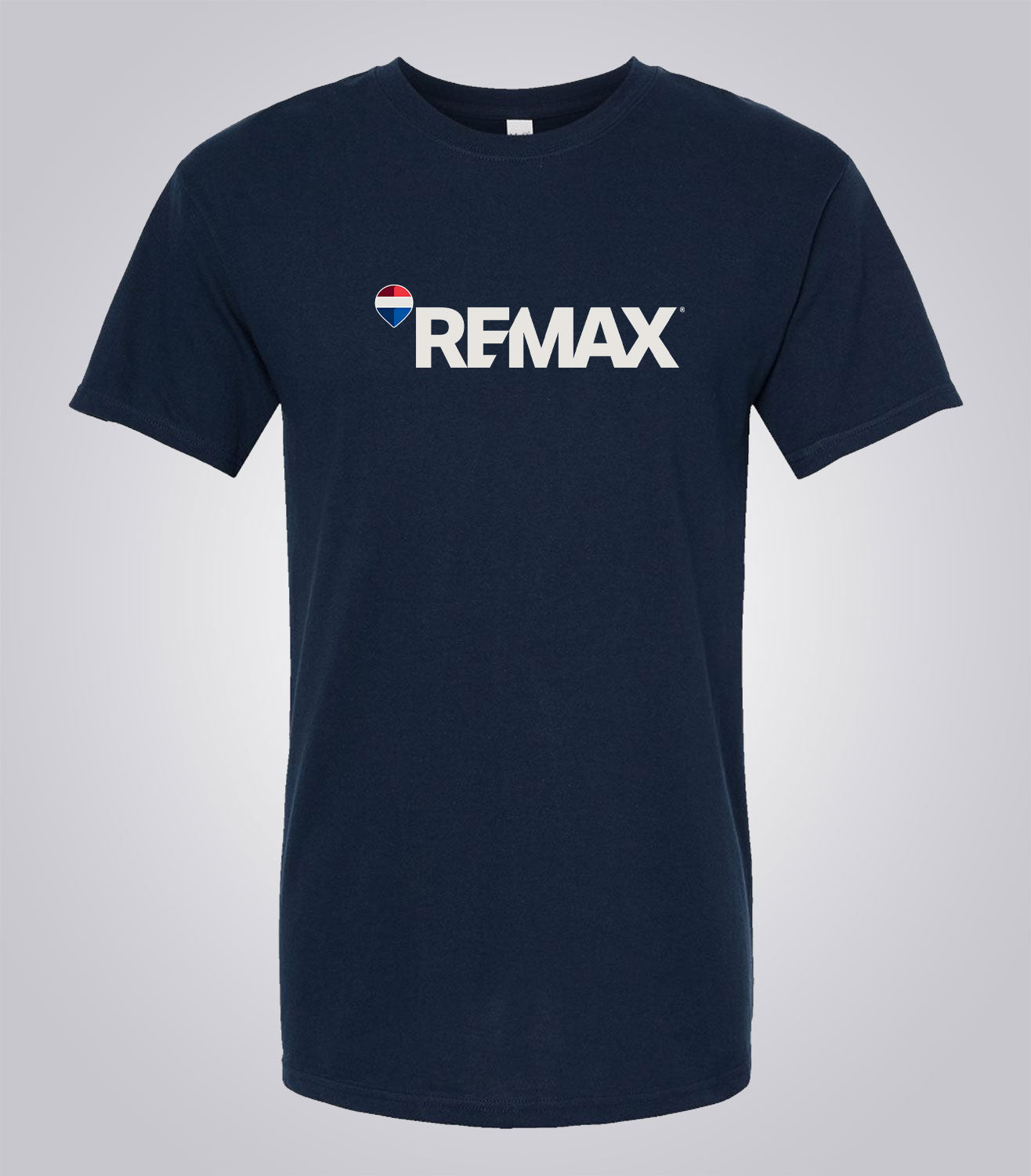 Men's Gold Soft Touch T-Shirt  - Brand Refresh - Full Color Logo - Print